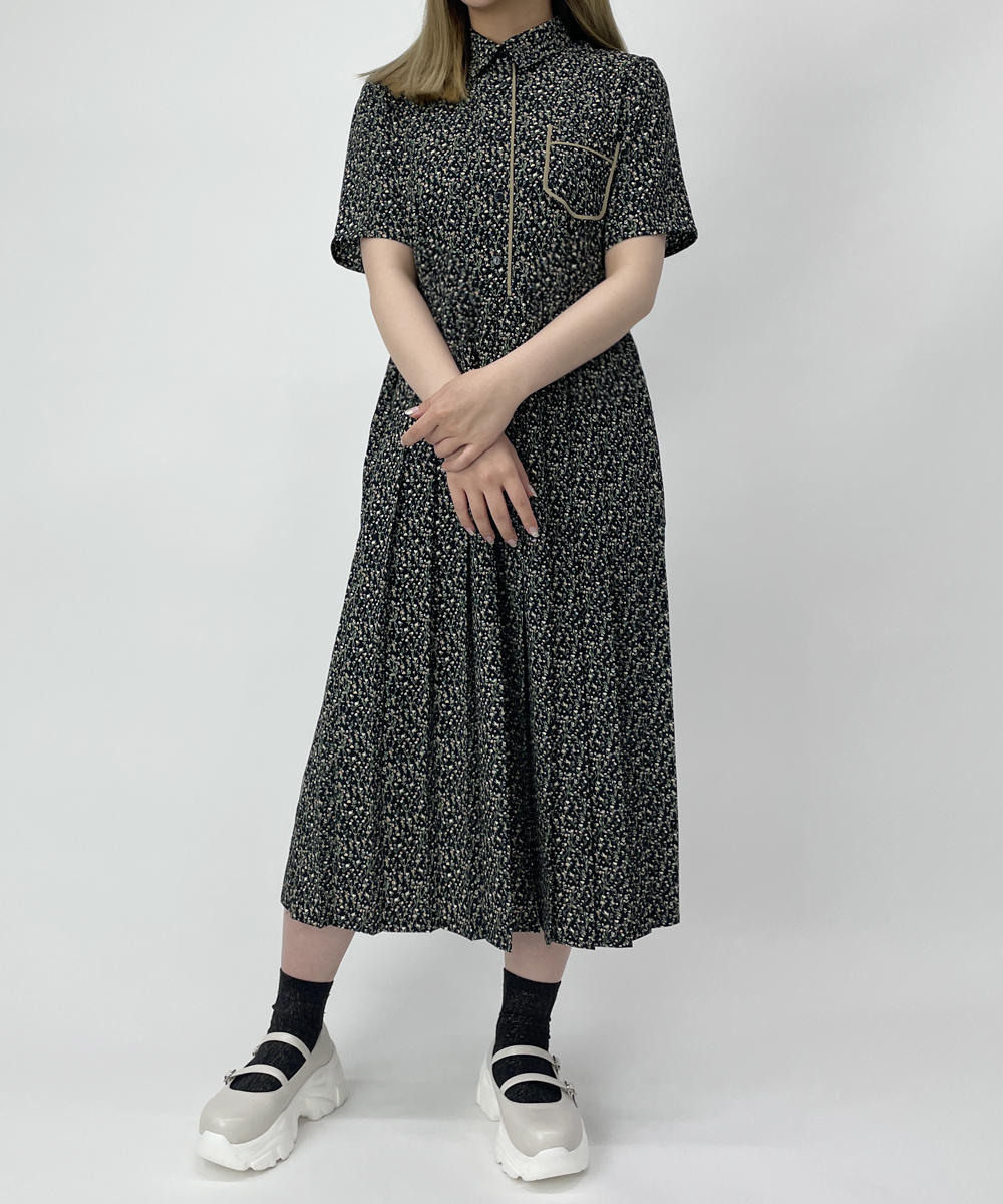 小花柄ロングプリーツワンピース｜その他ワンピース｜179/WG 