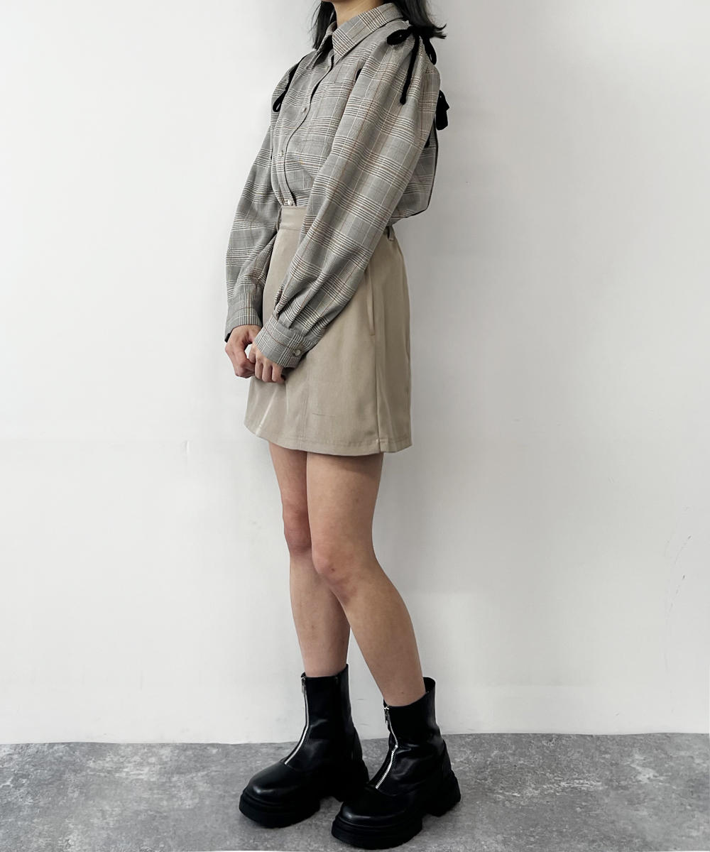ショルダースリットブラウス｜【NICOLE CLUB】WEB限定 1BUY15