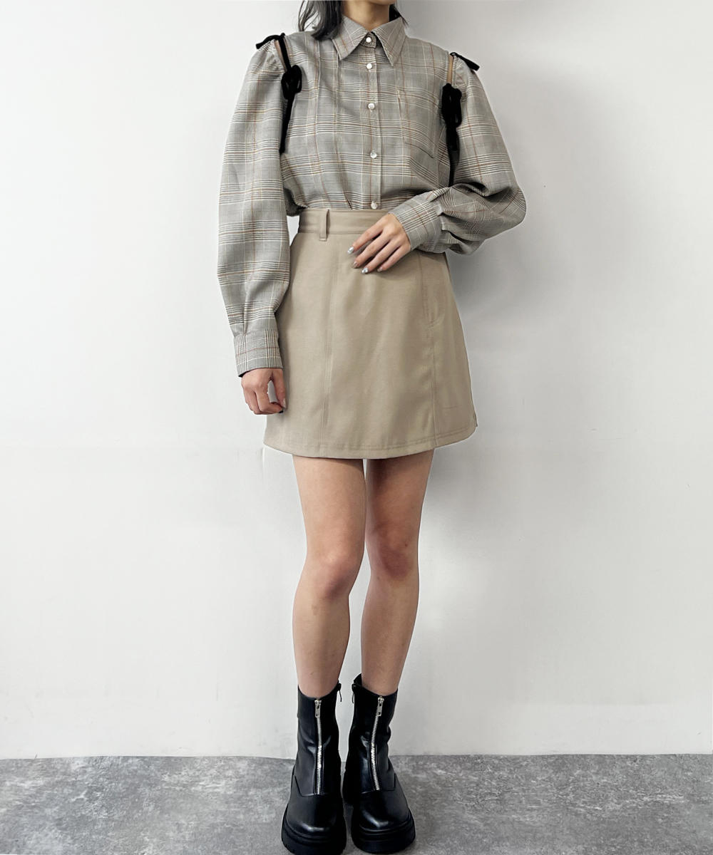 ショルダースリットブラウス｜【NICOLE CLUB】WEB限定 1BUY15