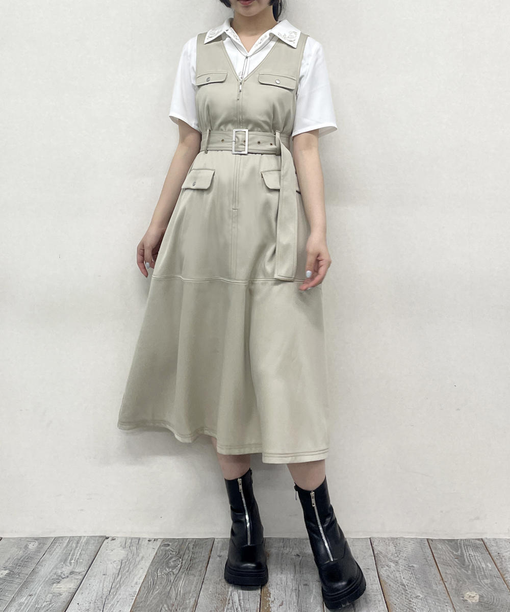 2WAY衿_比翼刺繍ブラウス｜【NICOLE CLUB】WEB限定 1BUY15%OFF