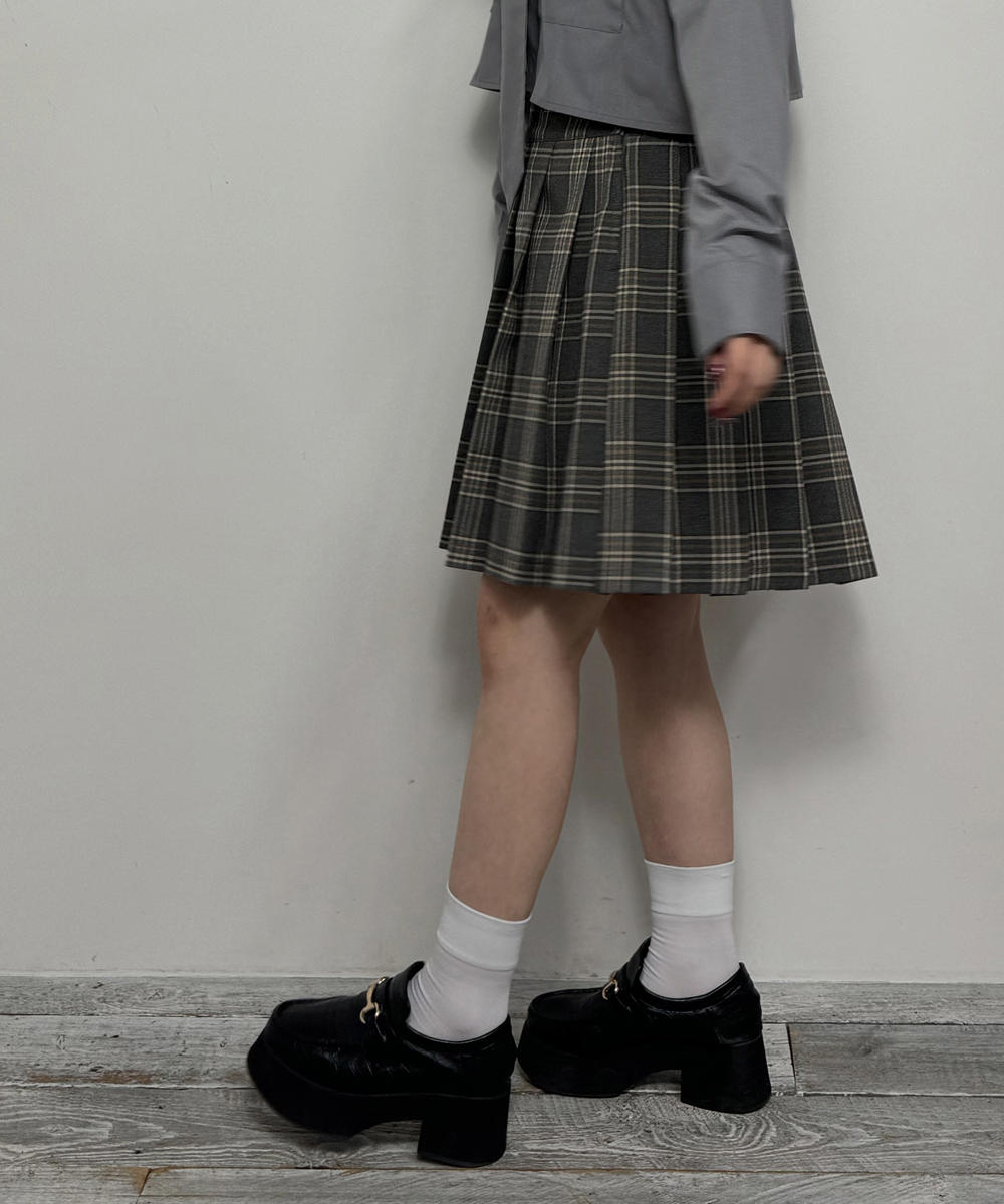 TIME SALE】チェックプリーツスカート｜その他スカート｜NICOLE